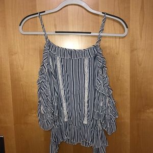 American Eagle off the shoulder shirt